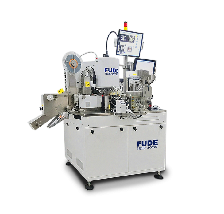 半导体芯片测试分选打标编带一体机