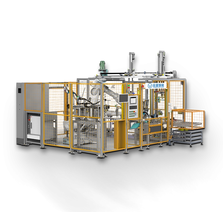 油箱油管机器人柔性焊接生产线