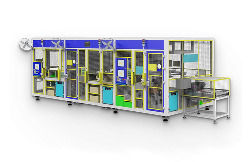 油箱打孔焊接专用产线