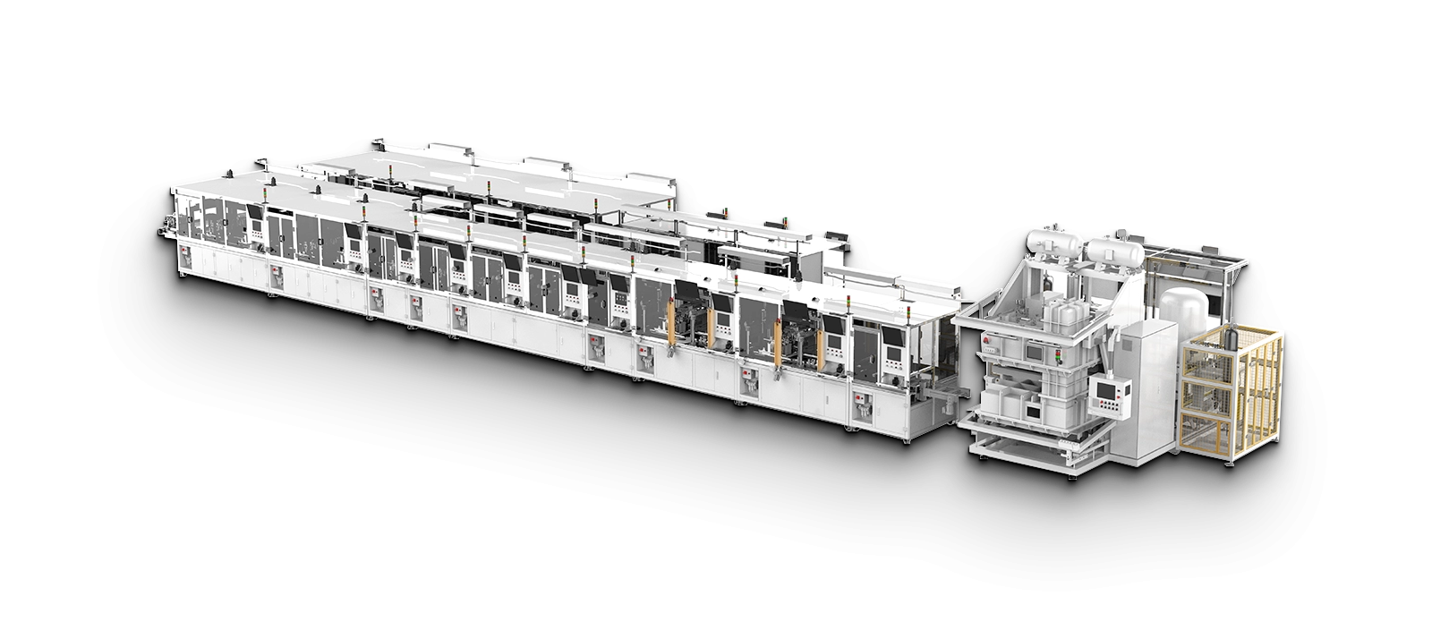 热管理集成模块智能产线